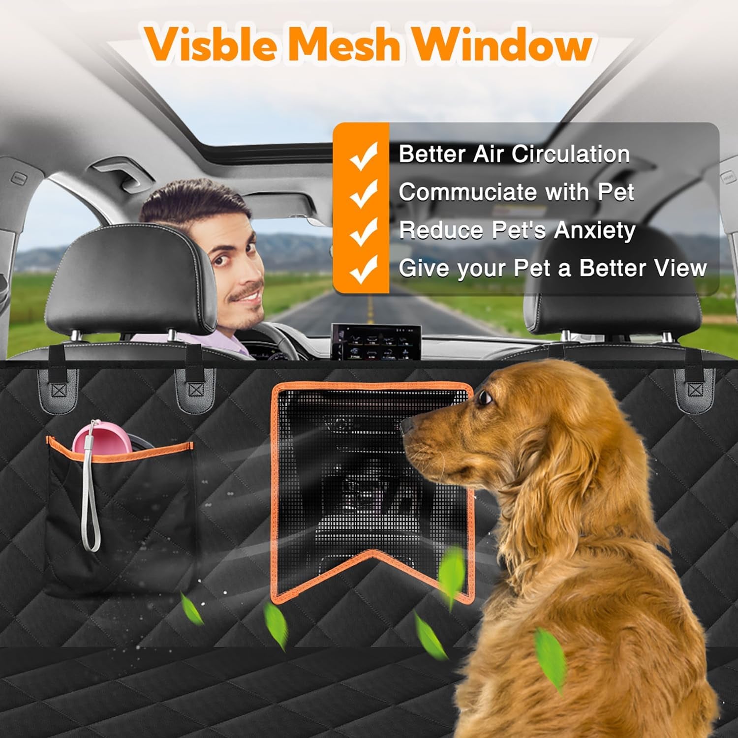 Heavy Duty, Waterproof Pet Seat Cover